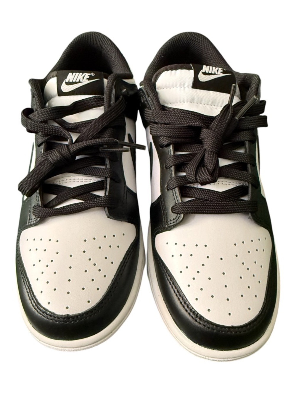 Nike Dunk Low Panda Black White Women’s 9.5 Men’s 8 NWT - Picture 6 of 8